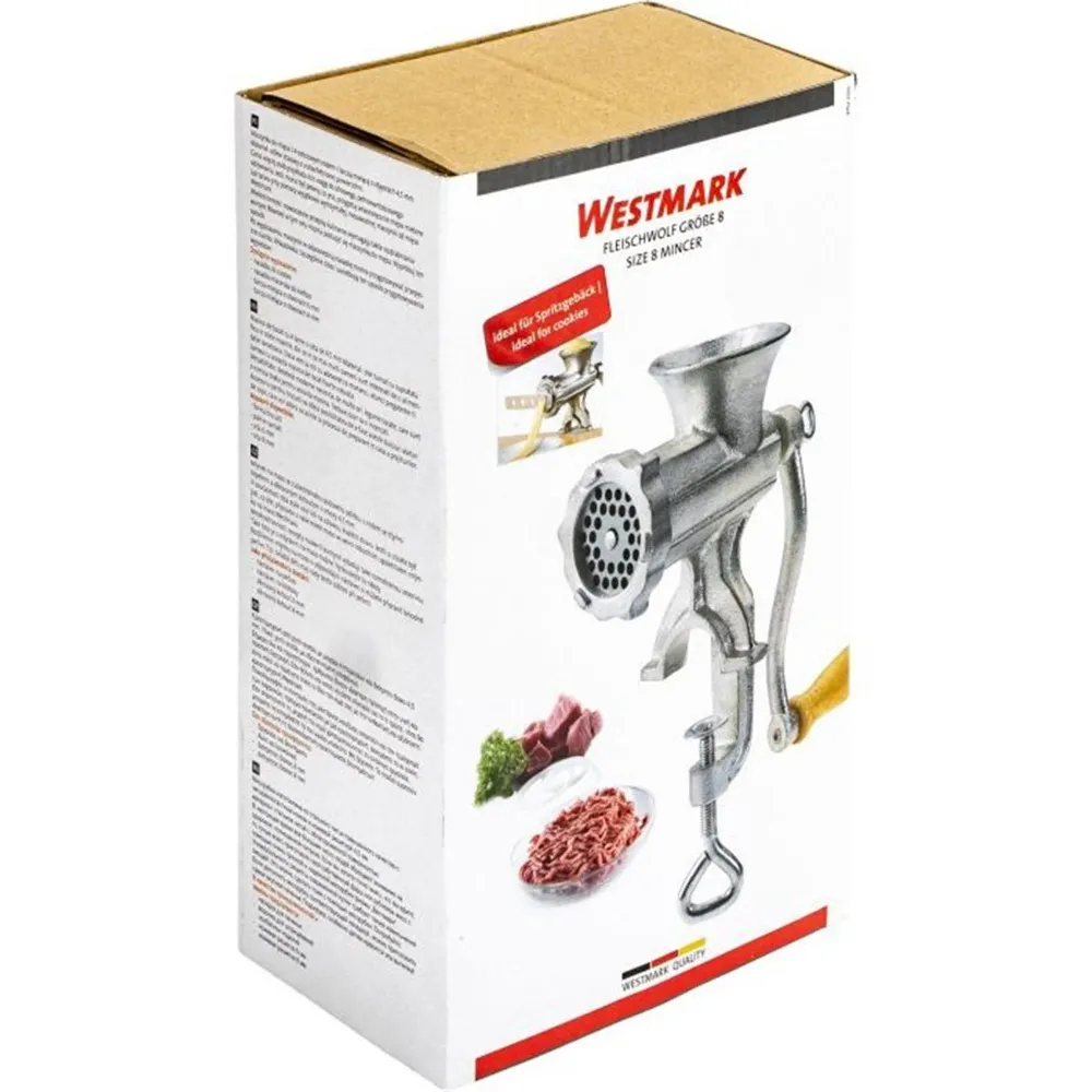 Dimensione della smerigliatrice di carne 8, 26.5x9,8x25cm