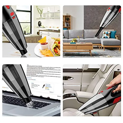 EMOCCI Aspirapolvere Auto Senza Fili Potente Portatile Mano Basso...