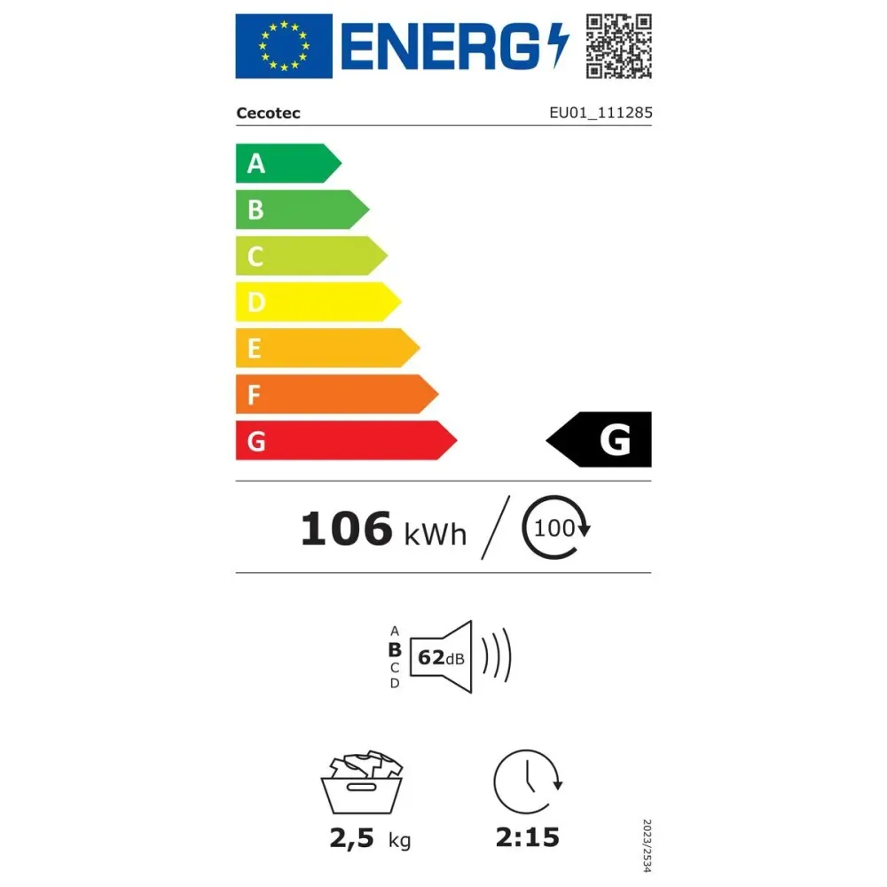 Essiccatore di evacuazione Cecotec DressCode Dry 3150V