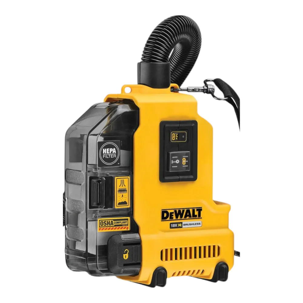 Estrattore universale batteria DeWalt DWH 161 E2 18 V 0,21 l senza spazzole + 2x batteria Powerstack 1,7 Ah + caricabatterie