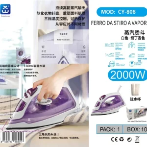 FERRO DA STIRO VAPORE 2000W QTA/10