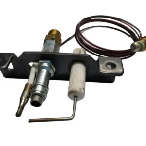 Fiamma Pilota con Termocoppia Piezo per Stufe gas Sicar DeLonghi