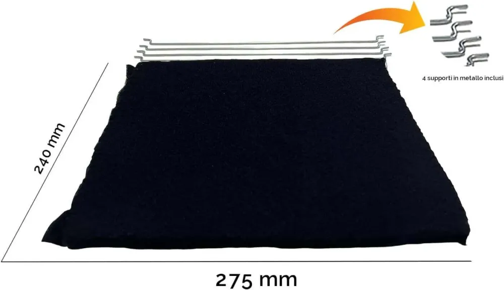 Filtro Carbone Standard F00439 Adattabile Elica