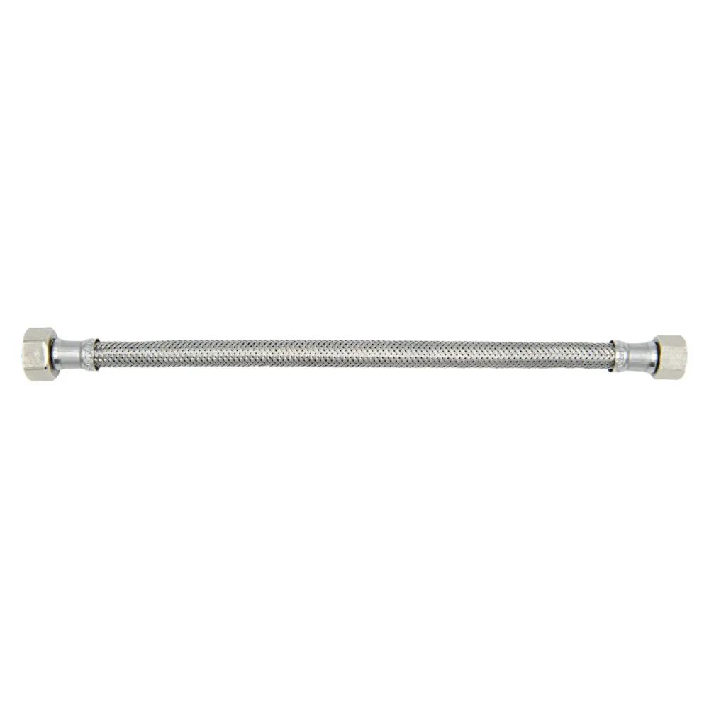 Flessibile Inox Omnyflex Dn 10- Cm 20 Ff 1/2X3/8- Luxor- Pezzi 1