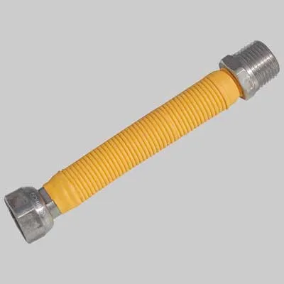 Flessibile Inox Rivestito Per Gas Mf 3/4 130 220 Mm Made Italy