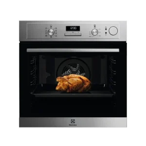 Forno Elettrico ad Incasso Electrolux EOC3S40X Acciaio Inox 72 Litri 60 Cm Vapore Riscaldamento Rapido AquaClean Classe