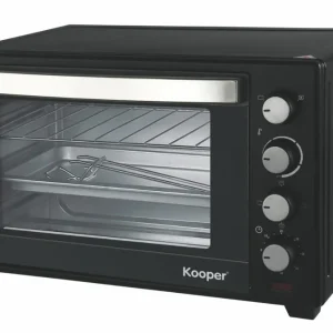 Forno Fornetto Elettrico Ventilto 2000W 60 Litri Kooper Oregon 60 Nero