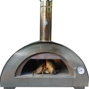FORNO PORTATILE LEGNA 'CLEMENTINO' cm. 72 x 50 x h 91 (esterno) - antracite