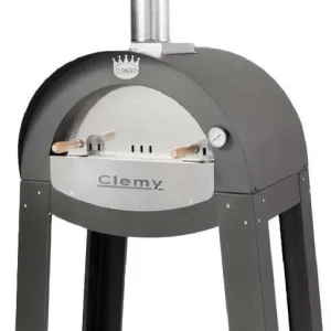 FORNO PORTATILE LEGNA 'CLEMY 80' cm. 117 x 85 x h 191 (LxPxH esterno) - antracite Clementi