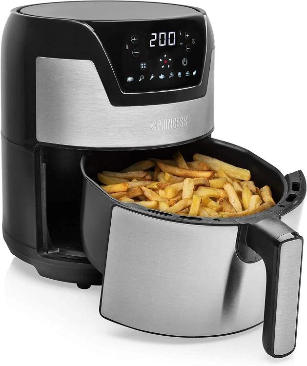 Friggitrice Aerofryer Digitale 4.5L Princess Xxl Ad Aria Calda 1500 W