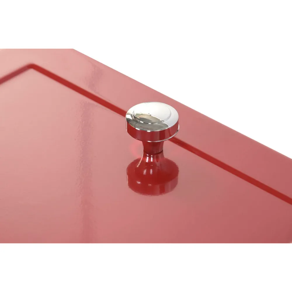 Frigorífico Portátil Home ESPRIT Preto Vermelho Metal Polipropileno 88 X 39 X 120 CM