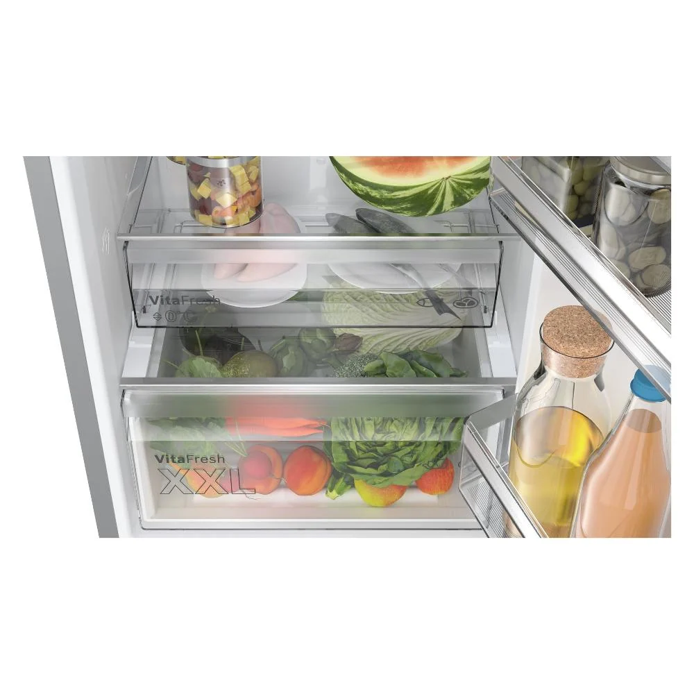 Frigorifero Combinato Bosch SERIE 4 KGN392LCF 363 Litri Classe C (A203xL60xP66,5) Total No Frost Tecnologia Inverter Inox...