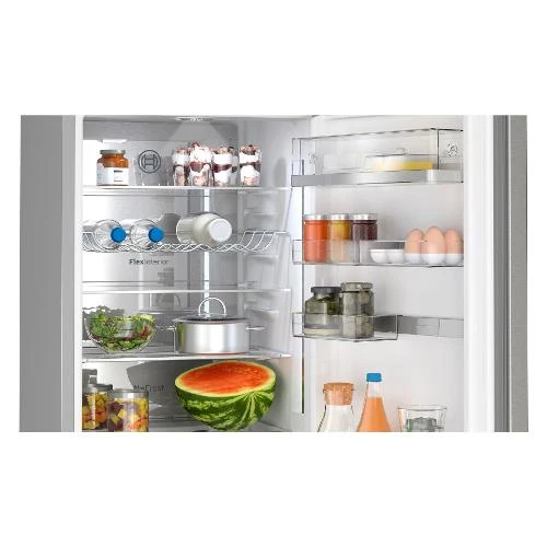 Frigorifero Combinato Bosch SERIE 6 KGN39AIAT 363 Litri Classe 60 Cm Acciaio Anti-impronta