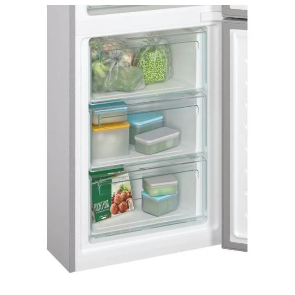 Frigorifero Combinato Candy Fresco CCE3T620ES 377 Litri Classe E No Frost (A200xL59,5xP65,5) Argento