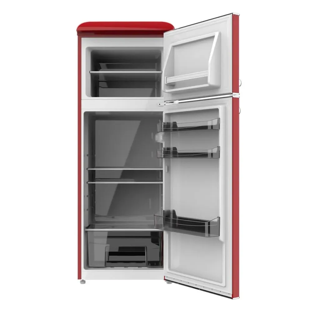 Frigorifero combinato Cecotec Bolero 215 L rosso 2 porte CoolMarket 2D E