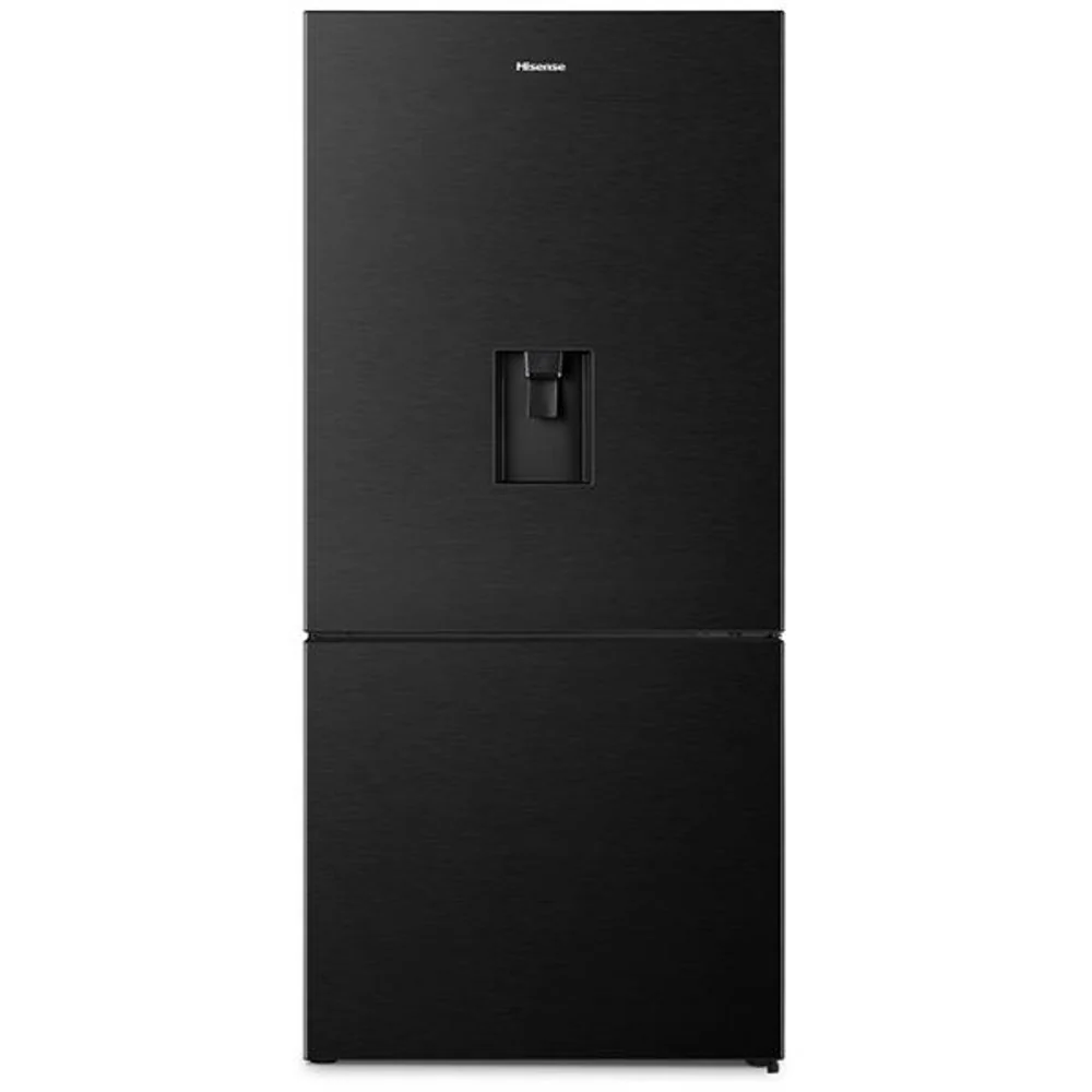 Frigorifero Combinato Hisense RB605N4WF2 Total No Frost Dual Tech Cooling Inverter Inox Nero Classe E