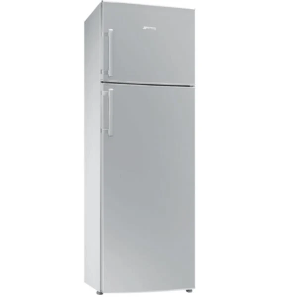 Frigorifero Combinato Libera Installazione Statico 306 Litri Smeg FD32FS Silver AxLxP (175x60x60) Ripiani cristallo Porta...