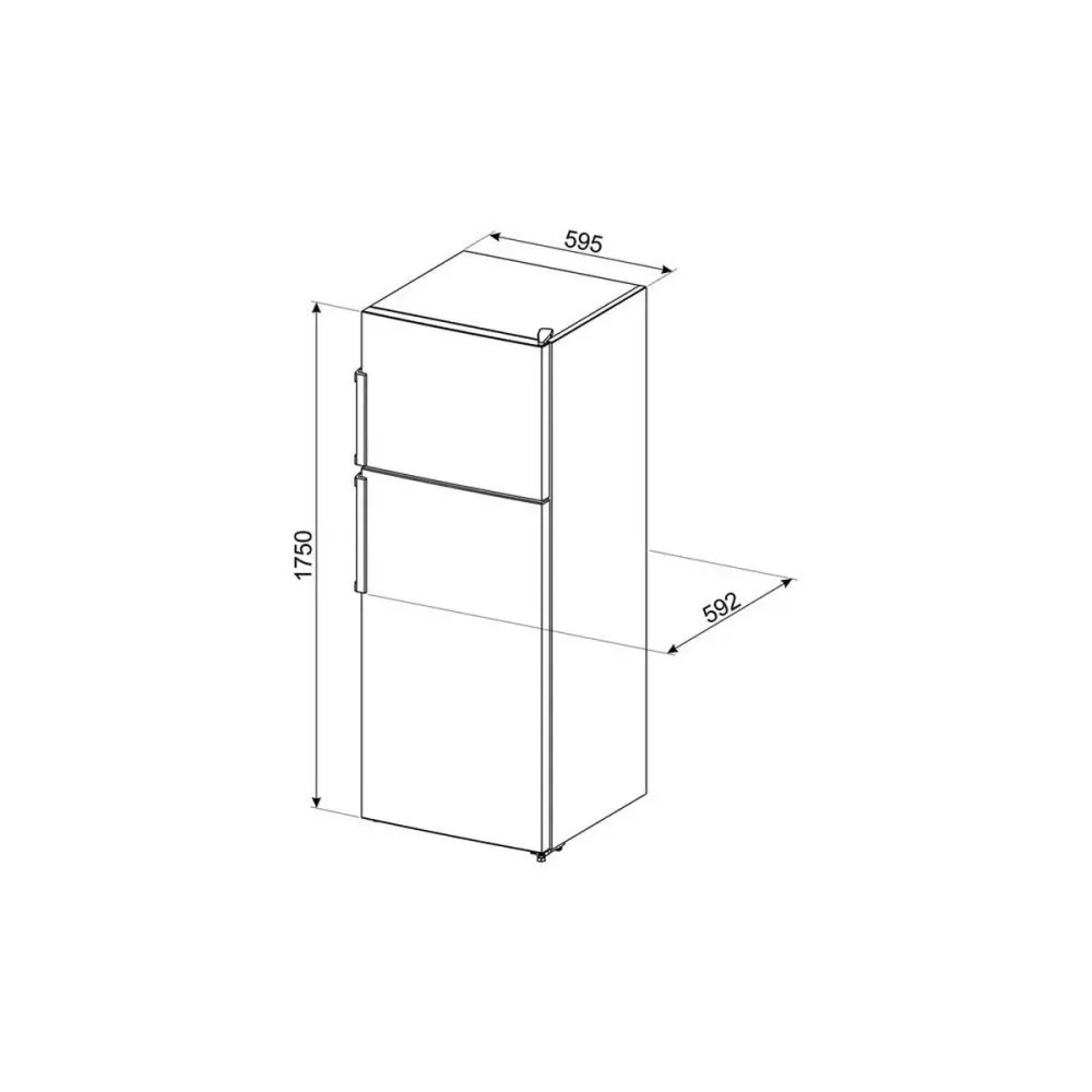 Frigorifero combinato Smeg FD32F Bianco