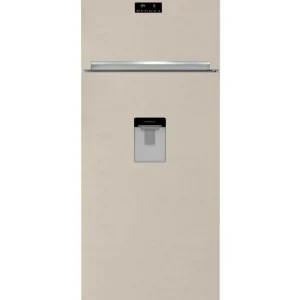 Frigorifero Doppia Porta Beko RDNE455E30DBN No Frost 406 Litri Classe F (A185xL70xP65,5) Sabbia Funzione ECO