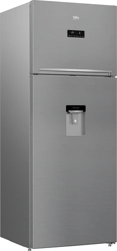 Frigorifero Doppia Porta Beko RDNE455E30DZXBN 402 Litri Classe F (A185xL70xP65,5) No Frost Compressore ProSmart Metallico
