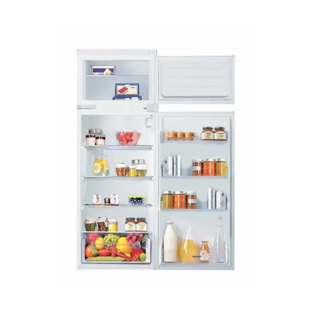 Frigorifero da Incasso Doppia Porta Raffreddamento Statico Candy CELDP2450 (A144,6xL54xP54,5) Classe F Colore Bianco Litri...