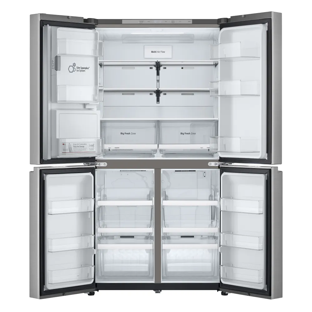 Frigorifero Multidoor Libera Installazione LG GML960PYFE 637L Classe E Wi-Fi Prime SIlver