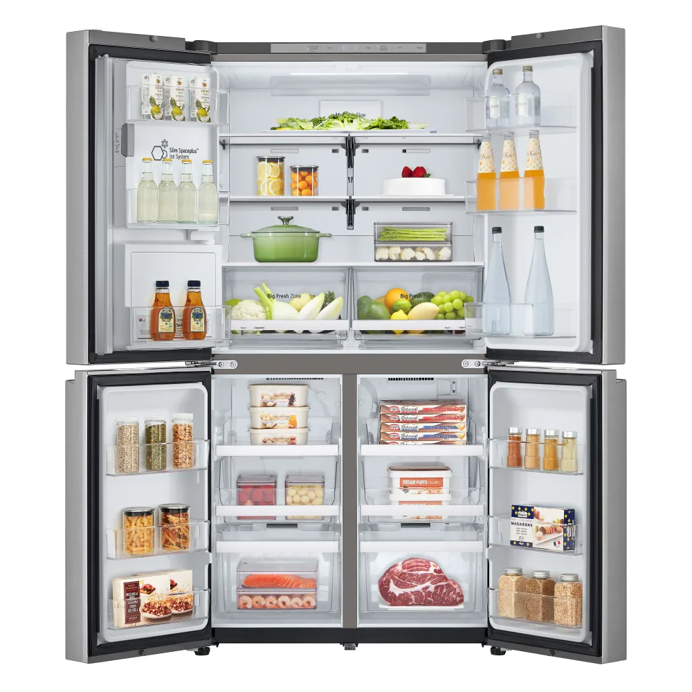 Frigorifero Multidoor Libera Installazione LG GML960PYFE 637L Classe E Wi-Fi Prime SIlver