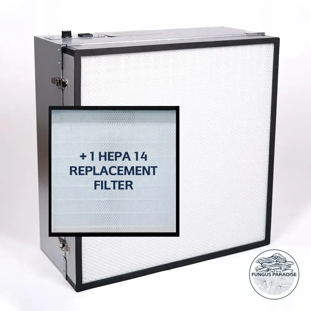 Kit cappa SR600 + 1 filtro HEPA 14 di ricambio Fungus Paradise