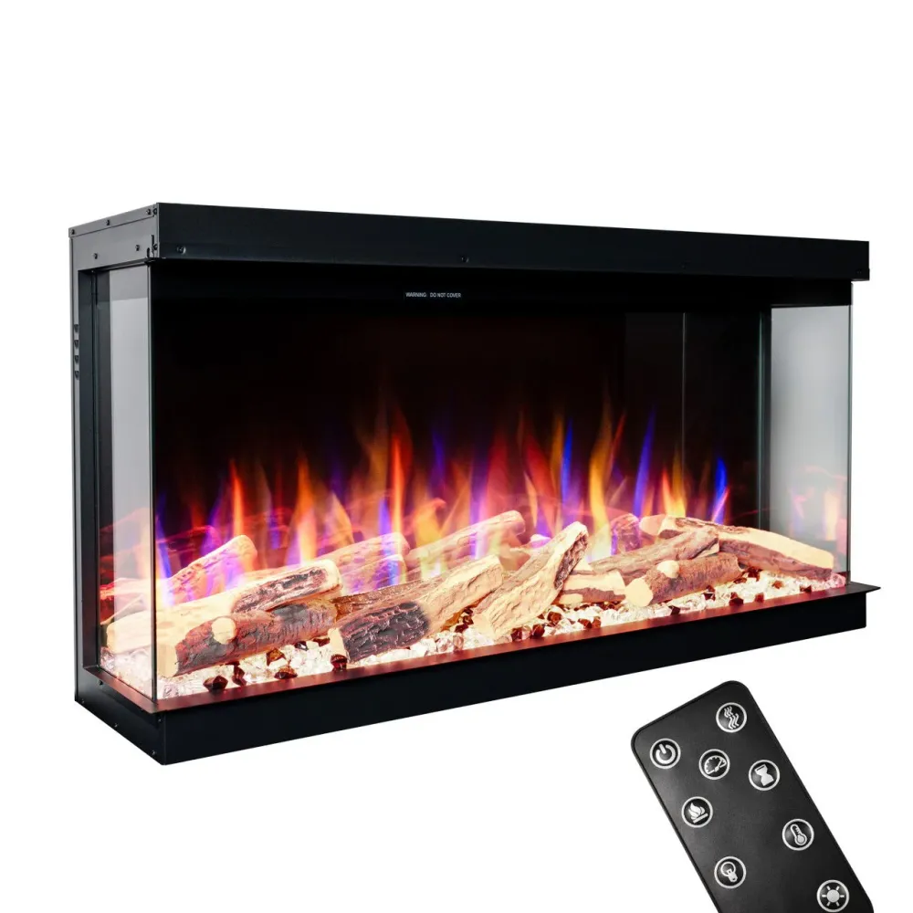 LED E-Motion 3D 33 Inserto camino elettrico Glow Fire