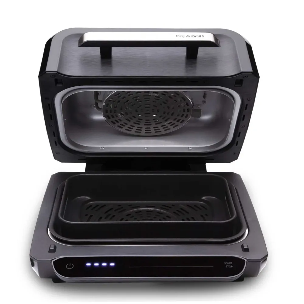 Grill con Friggitrice ad Aria Multifunzione 4L