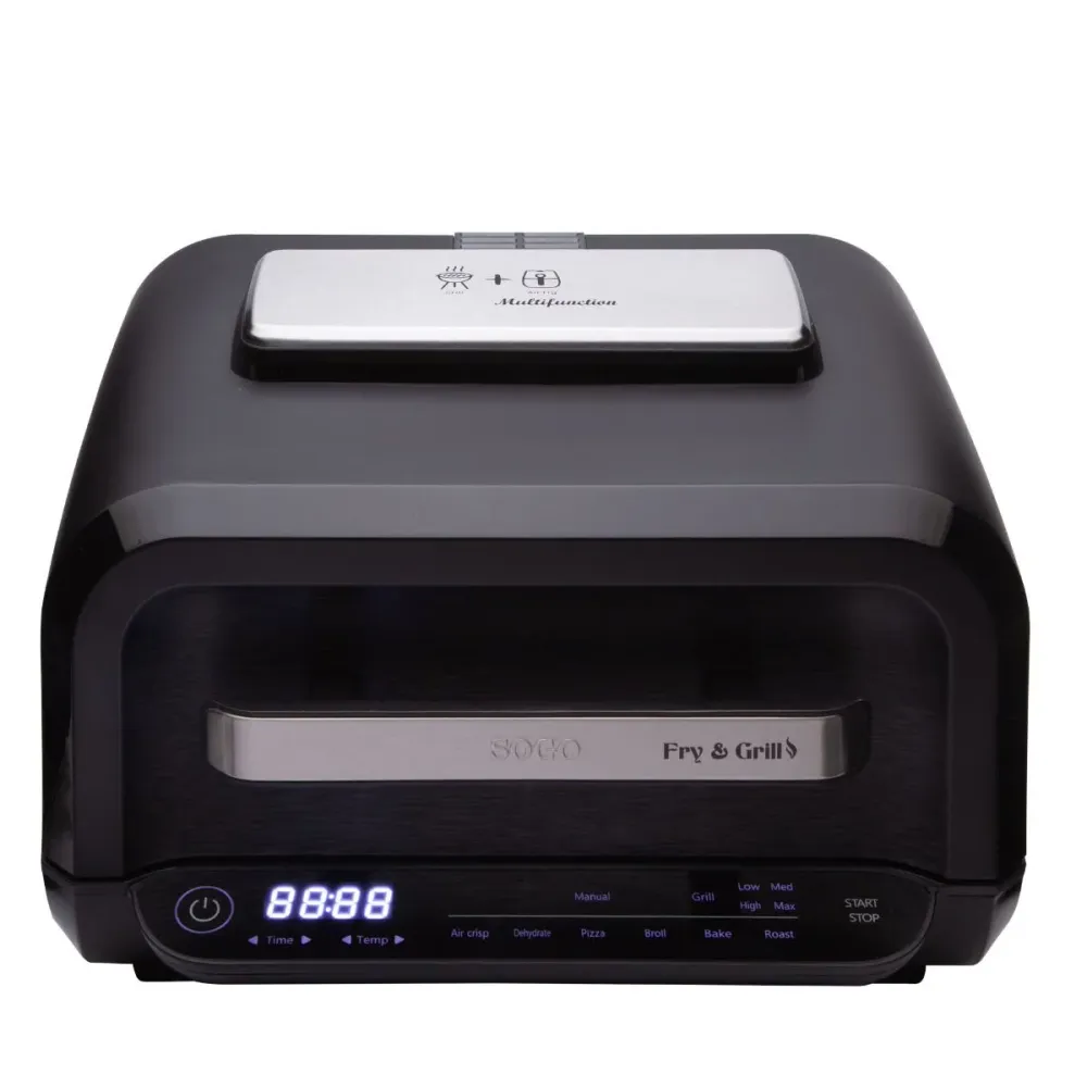 Grill con Friggitrice ad Aria Multifunzione 4L