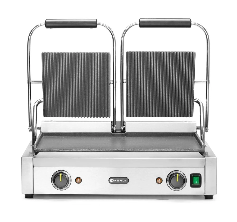 Grill di contatto Hendi fondo, 230 V/3600W