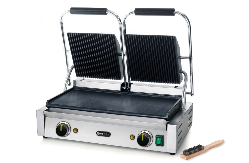 Grill di contatto Hendi fondo, 230 V/3600W