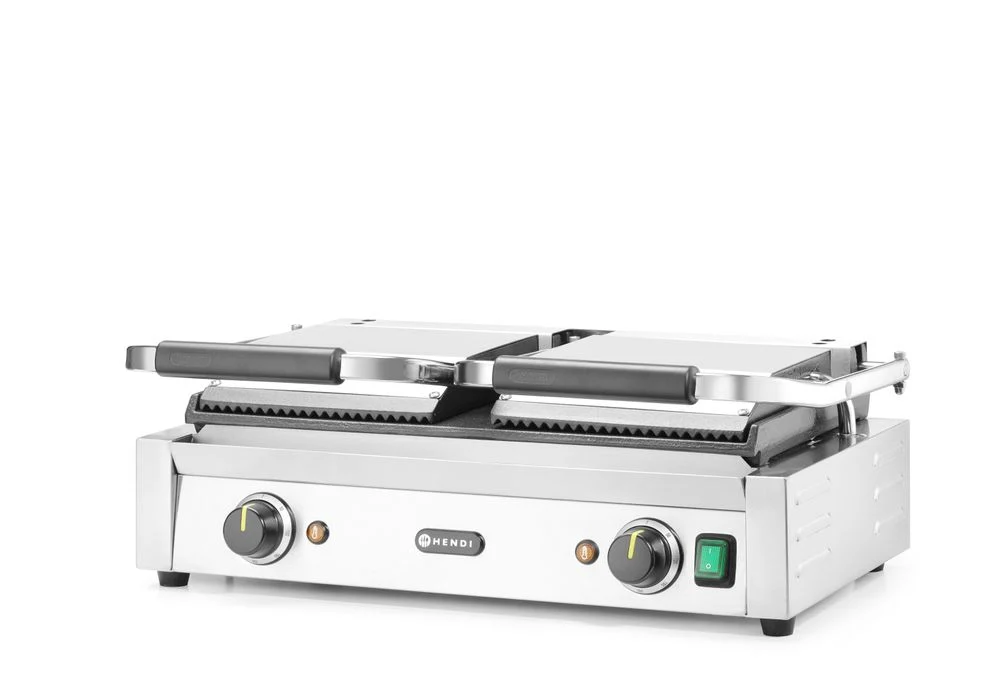 Grill di contatto Hendi fondo, 230 V/3600W