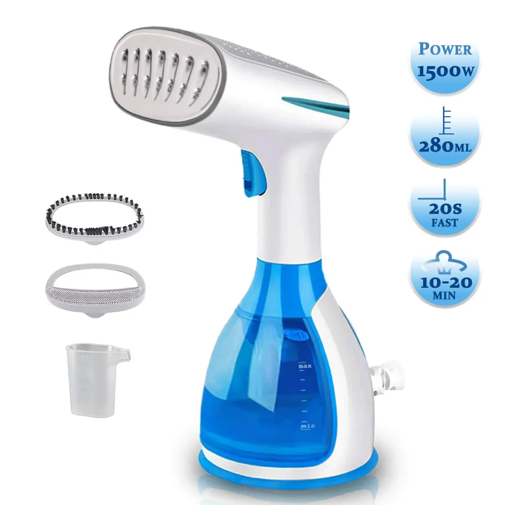 Homeslct Ferro da Stiro Verticale 1500w 280ml Portabile Stiratrice Verticale...