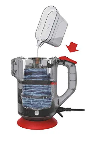 Hoover Pistola Vapore Grigio/Rosso