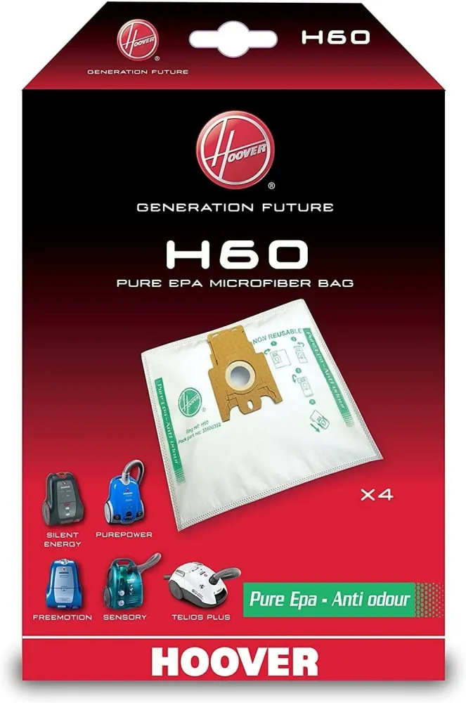 Hoover Sacchetto Per Aspirapolvere Pure-Epa