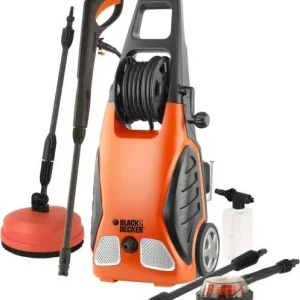 Idropulitrice Black & Decker Pw 1700 Plus Carrellata Con Lavapavimenti Accessori Black+Decker