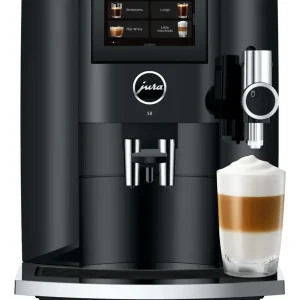 Ⓜ️🔵🔵🔵 JURA S8 Piano Black - Macchina da caffè espresso COMPLETAMENTE AUTOMATICA (dai chicchi al caffè), colore PIANO BLACK...