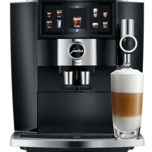 Ⓜ️🔵🔵🔵 JURA J8 Twin Diamond Black - Macchina da caffè espresso COMPLETAMENTE AUTOMATICA (dai chicchi al caffè), colore TWIN...