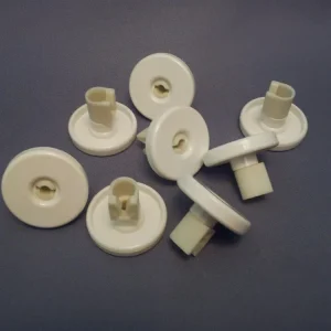 Kit 8pz supporto + ruota cestello inferiore lavastoviglie Rex