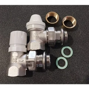 Kit collegamento idraulico Ideal Clima Skudo e valvola 2 vie motorizzabile TGCL01