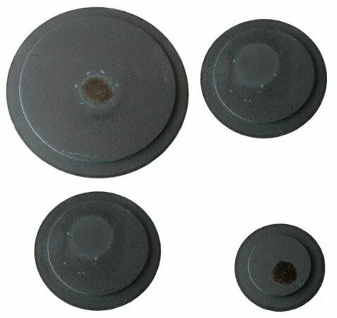 Kit completo spartifiamma e piattelli Indesit 4 fuochi cucina gas Ariston SS0228