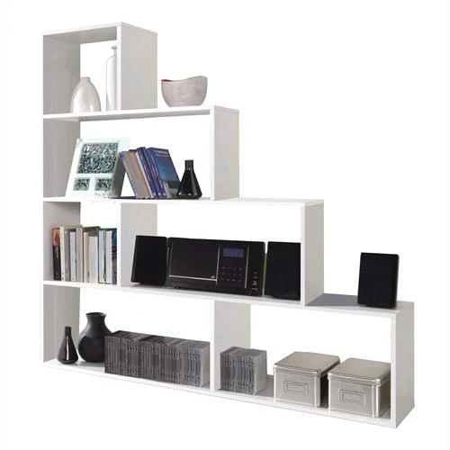 Kit Libreria 'Klum' Cm.145X29X145H Bianco
