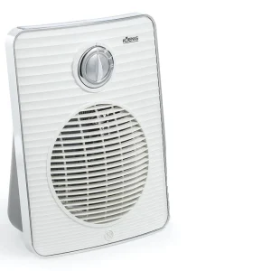 KOENIG Termoventilatore elettrico Koenig – 32 × 13 cm, argento