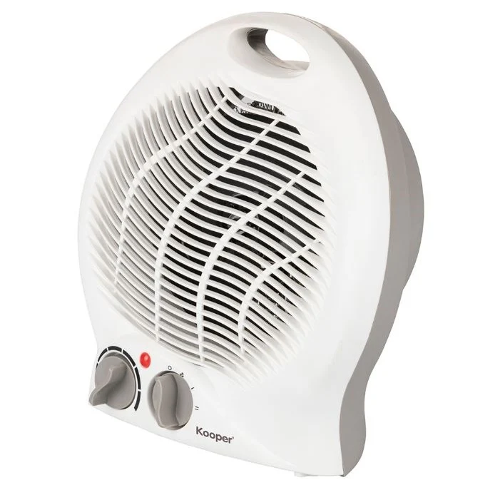 Kooper Caldobagno Ventosus Termoventilatore 2000W Stufetta Elettrica | Grigio