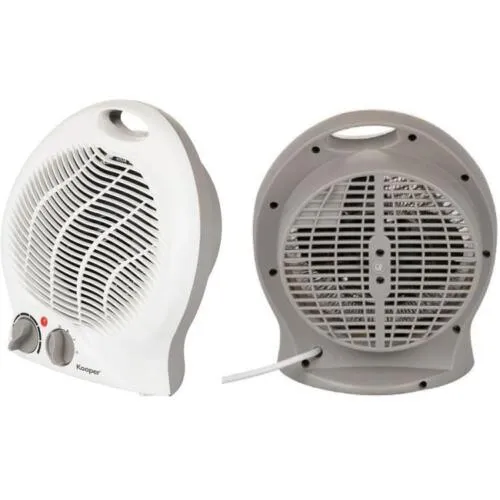 Kooper Caldobagno Ventosus Termoventilatore 2000W Stufetta Elettrica | Grigio
