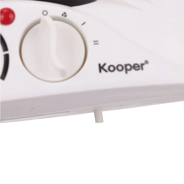 Kooper Caldobagno Ventosus Termoventilatore 2000W Stufetta Elettrica | Grigio