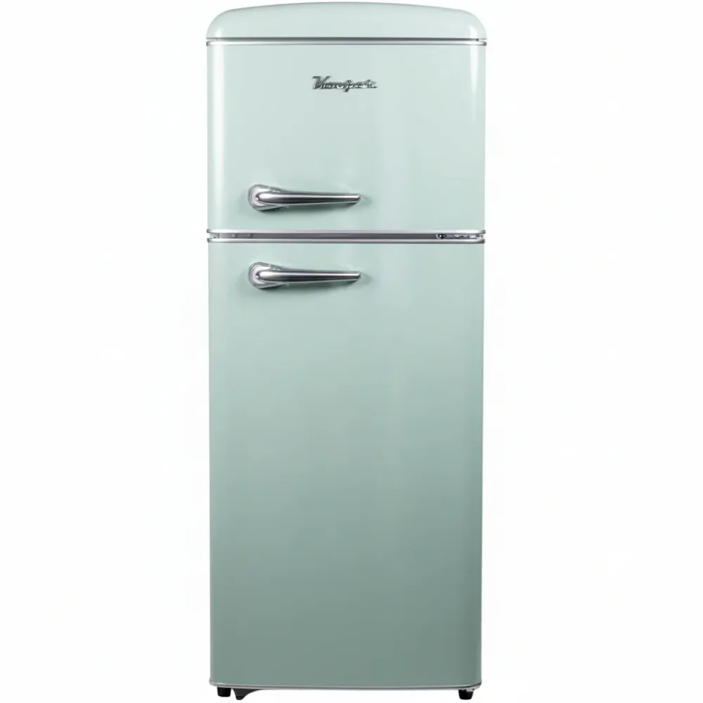 Kooper Frigorifero Doppia Porta Retro' Vintage Acquamarina