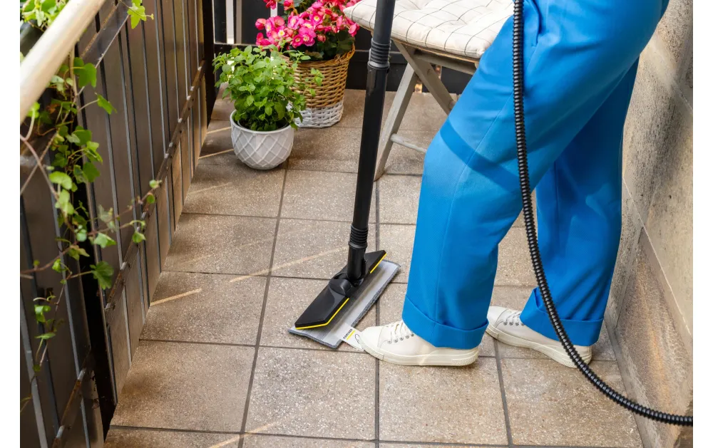 Kärcher Panno per pavimenti EasyFix – per pulitori vapore SC/SI (EasyFix) – 11,5 × 34,5 cm – 2 pz.